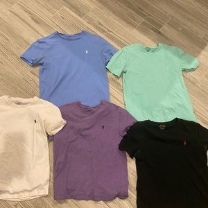 Ralph Lauren Polo short sleeve shirt bundle.